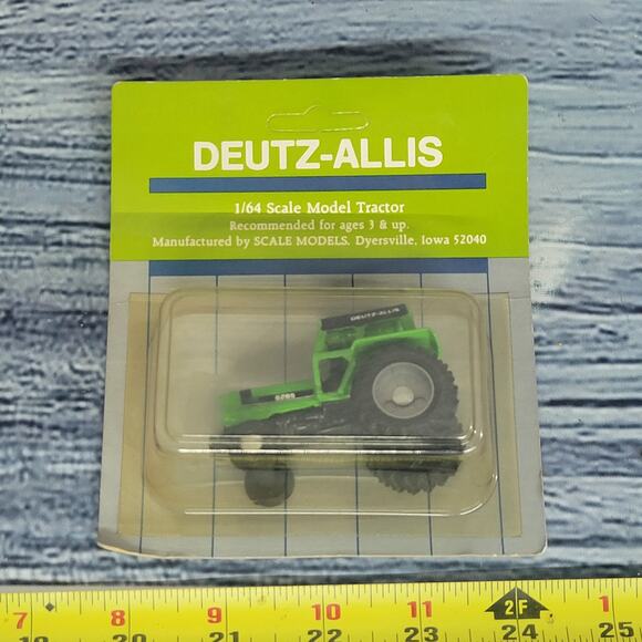 Vtg 1987 Scale Models 1/64 Deutz-allis 6265 diecast tractor Louisville Farm show - Picture 1 of 9